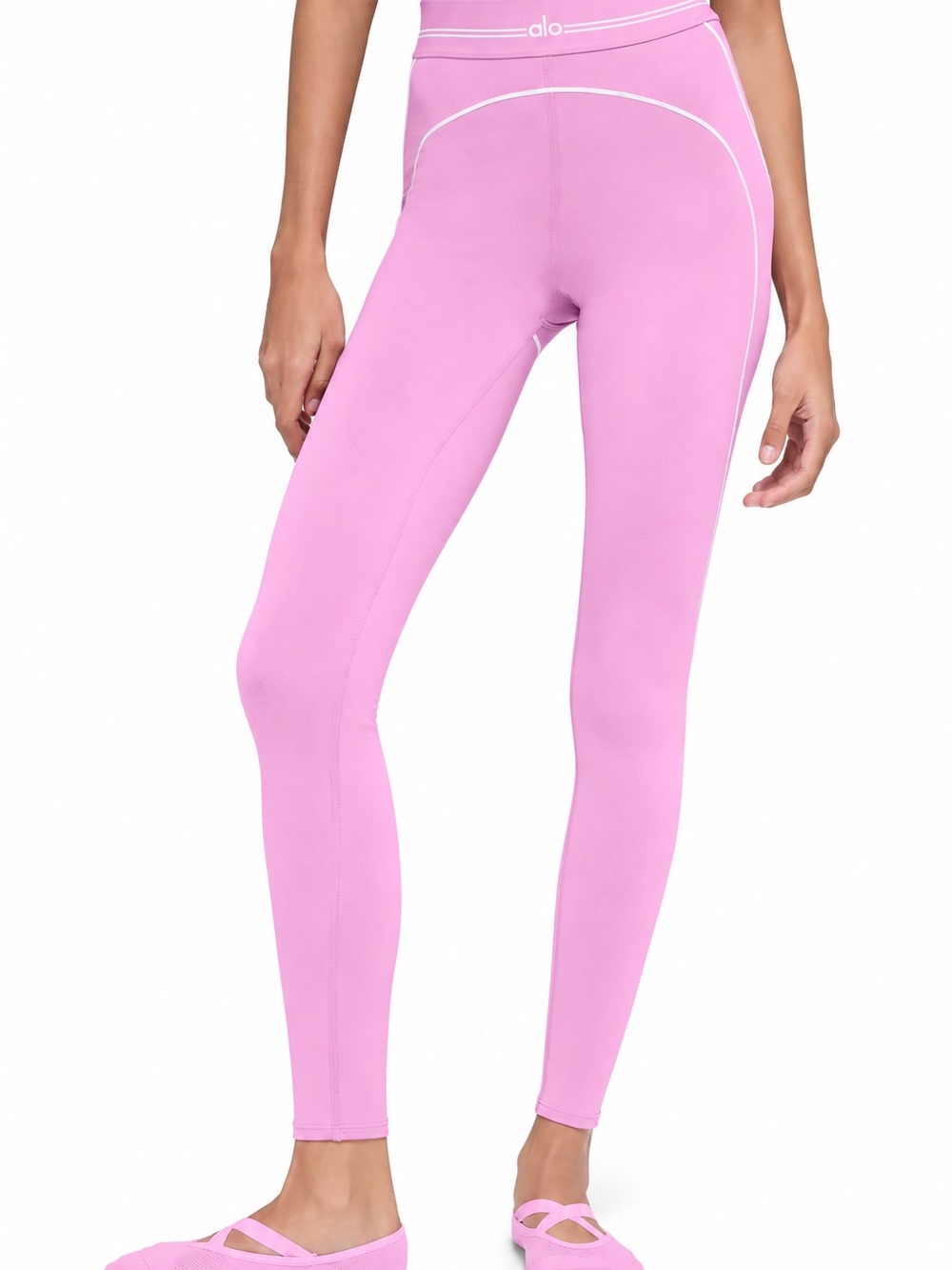 Alo Sculpt High-Waist Legging in Pink